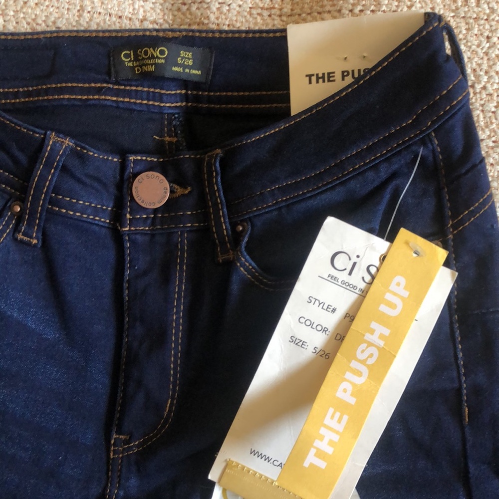 NWT Ci Sono Denim “The Push-Up” - Picture 2 of 5